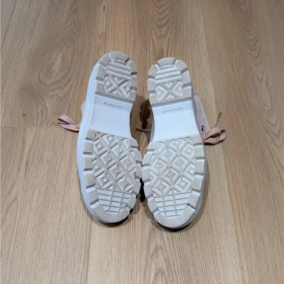 Converse Chuck Taylor All Star Lugged Platform Pink Sherpa Shoes A04448C Size 9 - Picture 7 of 11